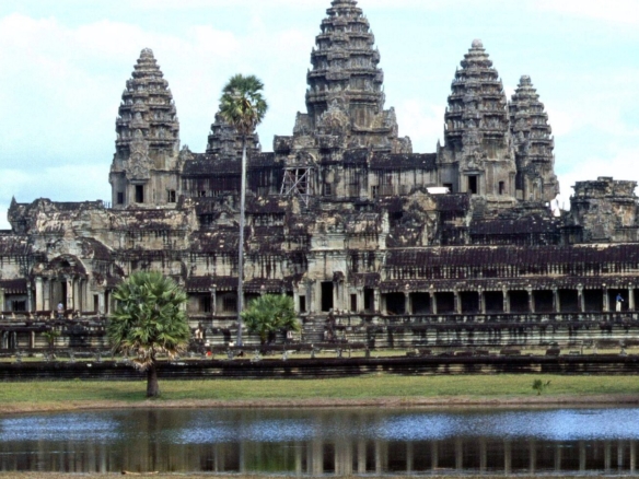 Angkor Wat temple complex near Siem Reap, Cambodia.